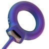 HUEMAN Cockring + Plug vibrant Eclipse Hueman 6.5 x 3cm - Diamètre 45mm